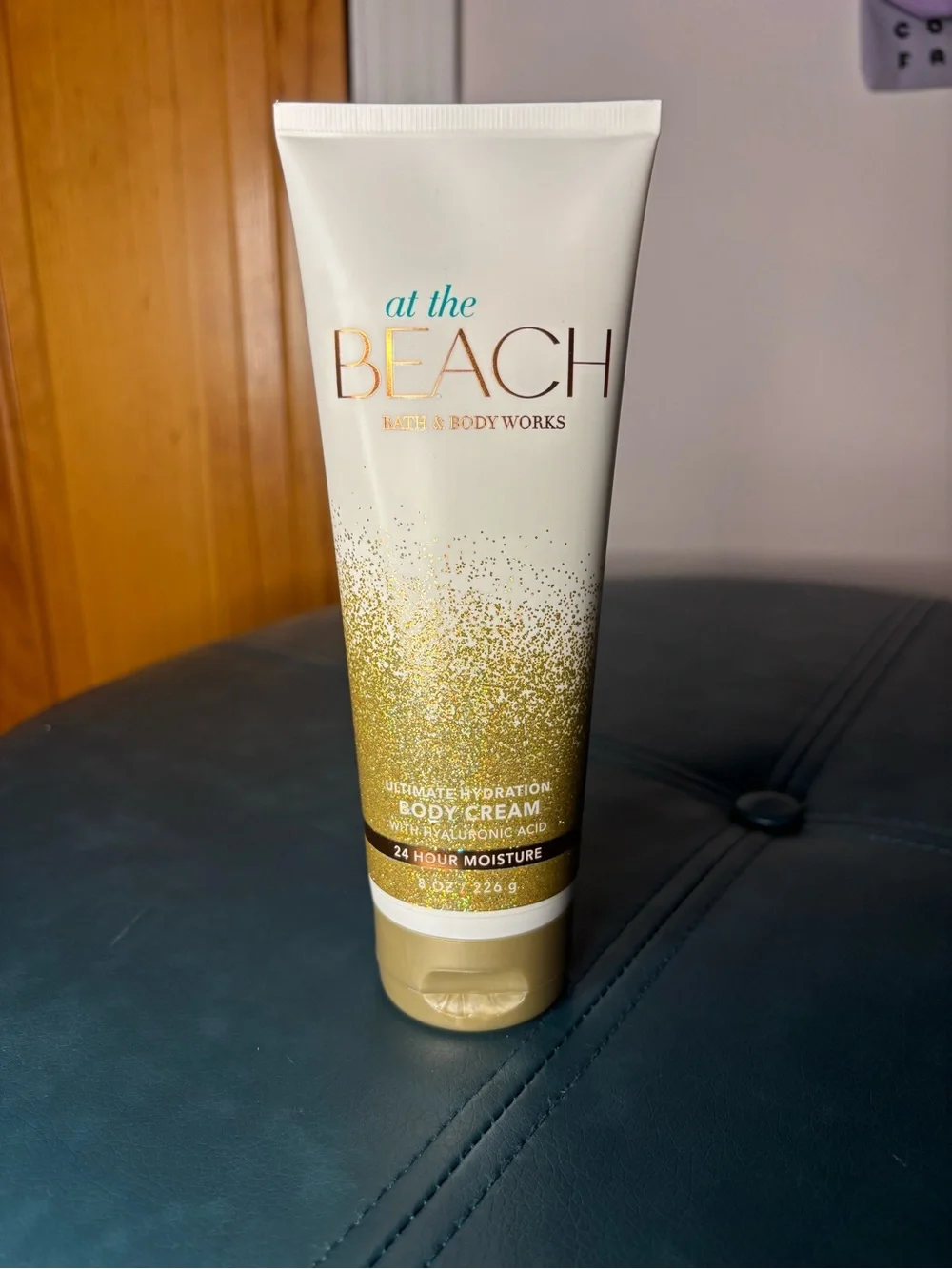 Bath & Body Works Teal 'At The Beach' Shower & Lotion Tote Set